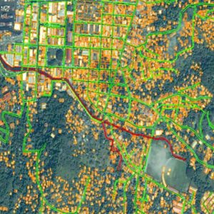 City Map of St. Lucia through Remotely Sensed data